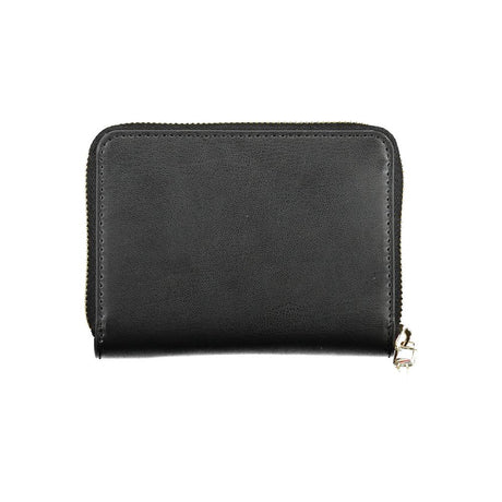 Tommy Hilfiger Black Polyurethane Women Wallet