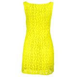 Desigual Yellow Polyester Women Dress