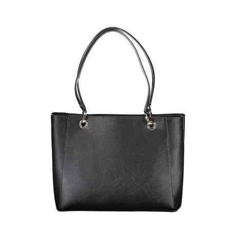 Guess Jeans Black Polyurethane Women Handbag