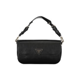 Guess Jeans Nero Poliuretano Woman Handbag