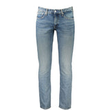 Calvin Klein Blue Cotton Men Jeans