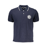 North Sails Blu Cotton Men Polo