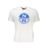 North Sails White Cotton Men's T-Shirt