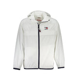 Tommy Hilfiger White Nylon Men's Waterproof Jacket