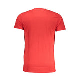 Cavalli Class Red Cotton Men T-Shirt