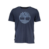 Timberland Blue Organic Cotton Men's T-Shirt