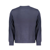 North Sails Blue Cotton Men Sweatshirt