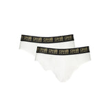 Cavalli Class Bianco Cotton Men Undergarment