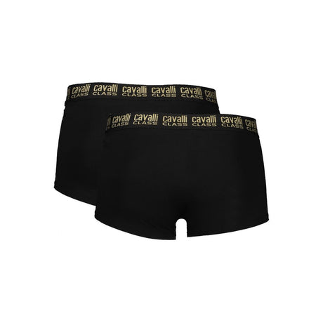 Cavalli Class Black Cotton Boxers