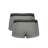 Cavalli Class Gray Cotton Boxers