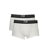 Cavalli Class White Cotton Boxers