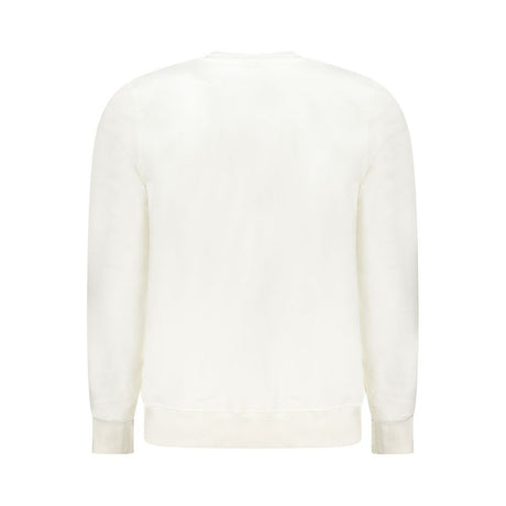 North Sails White Cotton Men Sweatshirt