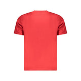 North Sails Red Cotton Men T-Shirt