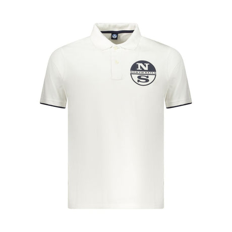 North Sails Bianco Cotton Men Polo