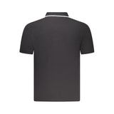 North Sails Black Cotton Mens Polo Shirt