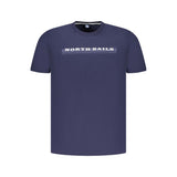 North Sails Blue Cotton Men's T-Shirt