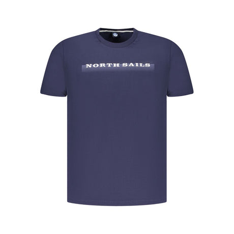 North Sails Blue Cotton Men's T-Shirt