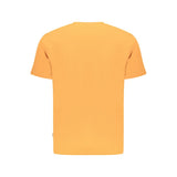 Pepe Jeans Arancione Cotton Men T-Shirt