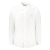 Calvin Klein White Cotton Men Shirt