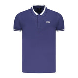 Cavalli Class Blu Cotton Men Polo