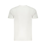 Cavalli Class White Cotton Men T-Shirt