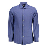 U.S. POLO ASSN. Blue Cotton Men's Shirt