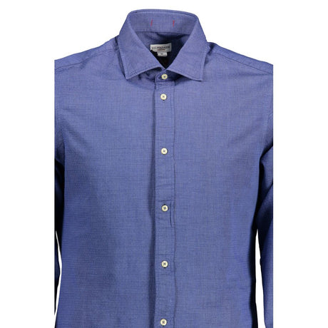 U.S. POLO ASSN. Blue Cotton Men's Shirt