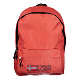 Norway 1963 Rosso Polyester Men Backpack