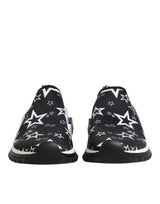 Dolce & Gabbana Black White Sorrento Low Top Sneakers Shoes