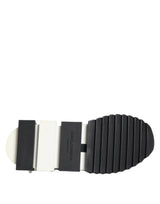 Dolce & Gabbana Black White Sorrento Low Top Sneakers Shoes