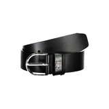 Tommy Hilfiger Black Leather Regular Belt