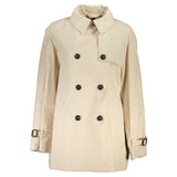 Tommy Hilfiger Beige Cotton Trench Coat