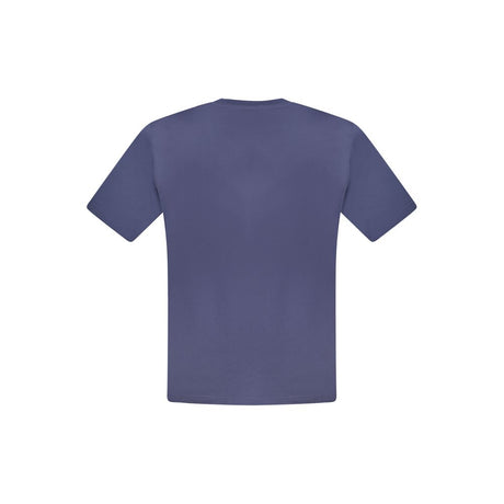 North Sails Blue Cotton Men T-Shirt