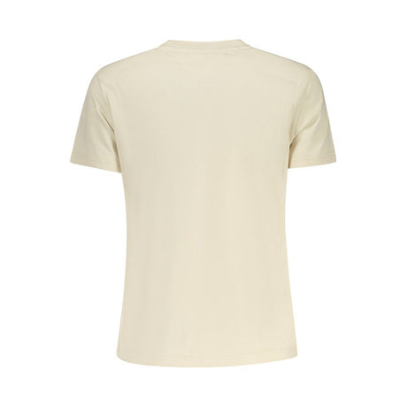 Tommy Hilfiger Beige Cotton Women T-Shirt