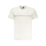 Tommy Hilfiger Bianco Cotton Mens T-Shirt