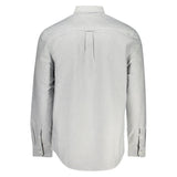 Tommy Hilfiger Grigio Cotton Men Shirt
