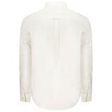 Tommy Hilfiger White Cotton Men Shirt