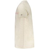 Tommy Hilfiger Beige Cotton Men's T-Shirt