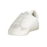 Gas White Polyester Women Sneaker