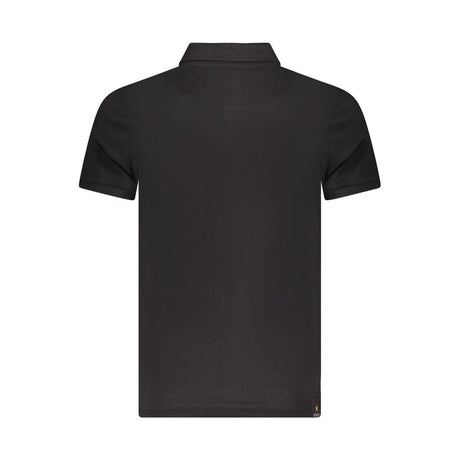 Accademia Militare Black Cotton Men Polo