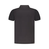 Accademia Militare Black Cotton Men Polo