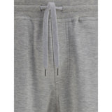Brunello Cucinelli Gray Cotton Joggers (Workout Pants)