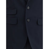 Dsquared² Black Fleece Wool Two-Piece Suit
