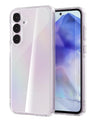 Cresee Case for Samsung Galaxy A35 5G Crystal Clear Hard Cover Soft TPU Bumper Shockproof Rugged Phone Case for Galaxy A35 - Transparent