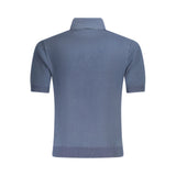 Guess Jeans Blu Cotton Men's Polo Shirt