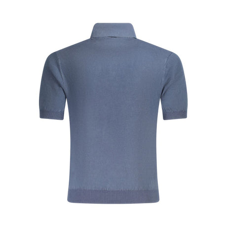 Guess Jeans Blu Cotton Men's Polo Shirt