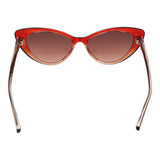 Guess Burgundy Plastic Sunglasses