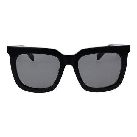 Emilio Pucci Black Acetate Sunglasses