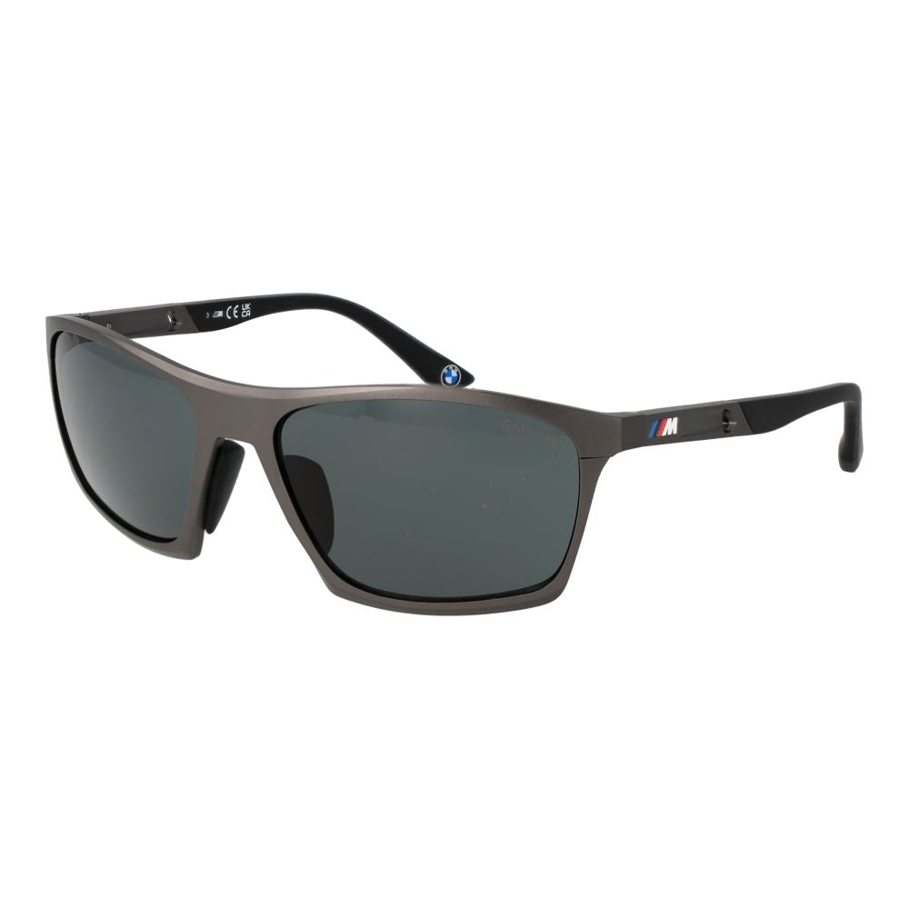 BMW Gray Aluminum Sunglasses