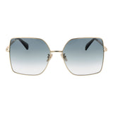 Max Mara Gold Metal Sunglasses